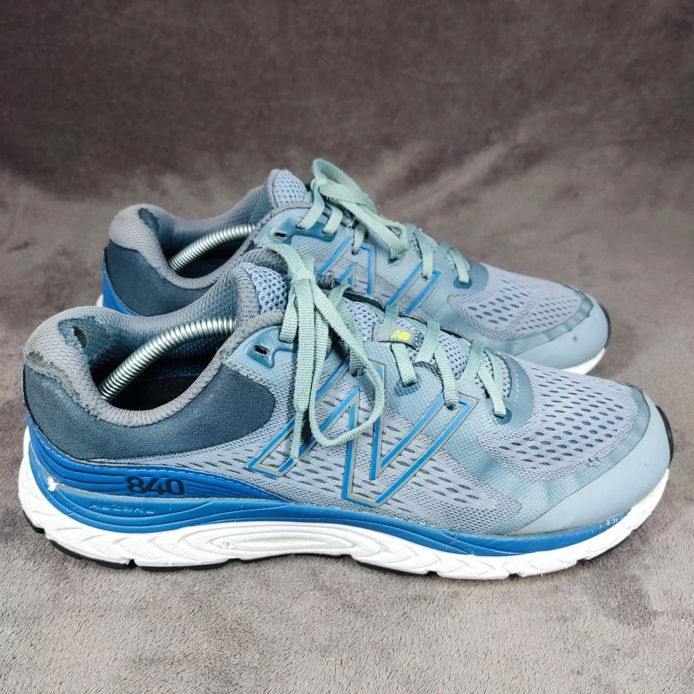 New Balance 840 Men's Running Shoes Gray Blue Size 11